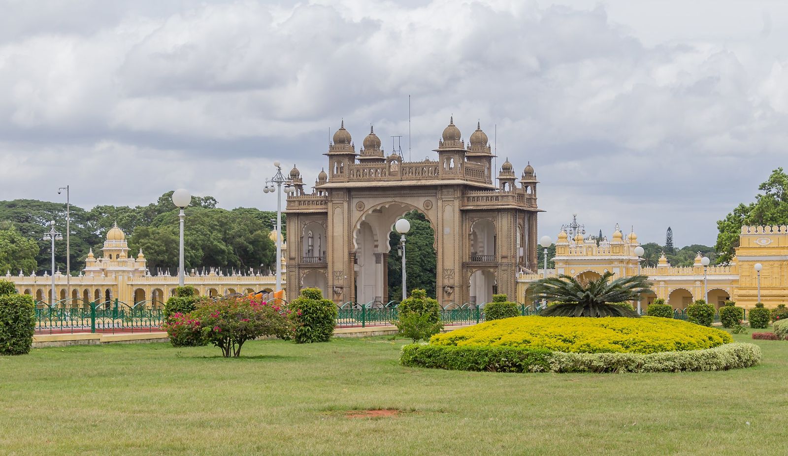 The gate of Mysore Palace