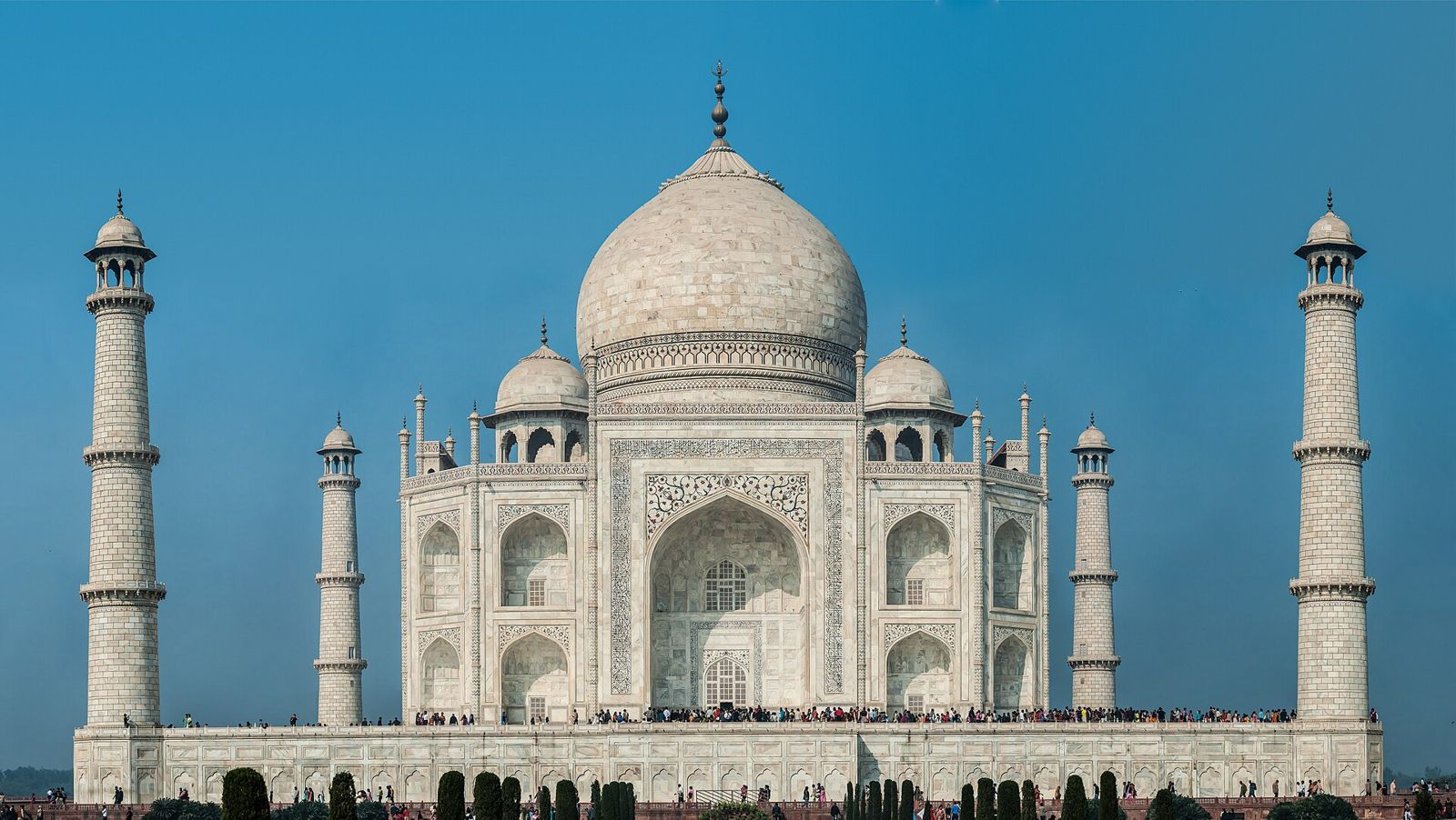 The Taj Mahal at Agra
