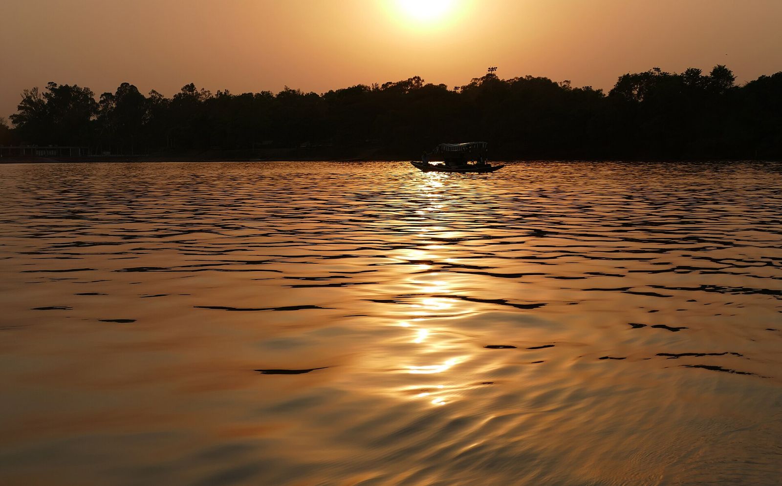 Sukhna Lake in Chandigarh